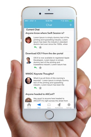 Locale - Social Network for Conferences screenshot 3