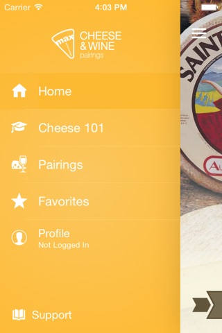 Max McCalman's Cheese & Wine Pairing App screenshot 2