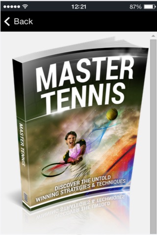 Tennis Lessons - Learn Tennis Strategy and Tactics screenshot 2