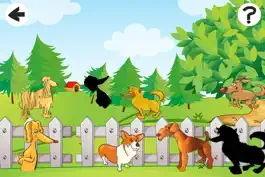 Game screenshot Awesome doggies! Shadow Game to Play and Learn for Children hack