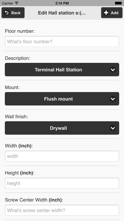 MAD Elevator Fixtures - Survey App screenshot-3