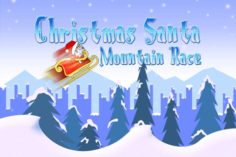 Christmas Santa Mountain Race Pro - cool speed downhill racer screenshot 3