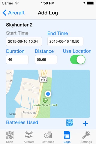 UAS Logger screenshot 3