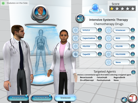 mCRC Treatment Simulator screenshot 3