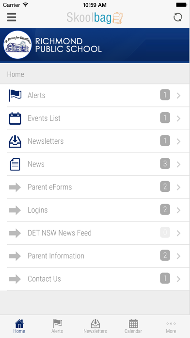 How to cancel & delete Richmond Public School - Skoolbag from iphone & ipad 3