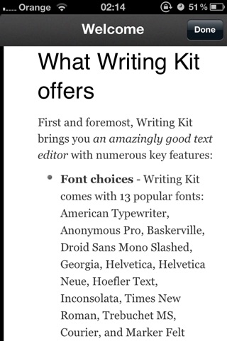 Writing Kit - Research & Write Markdown/Fountain Documents screenshot 2