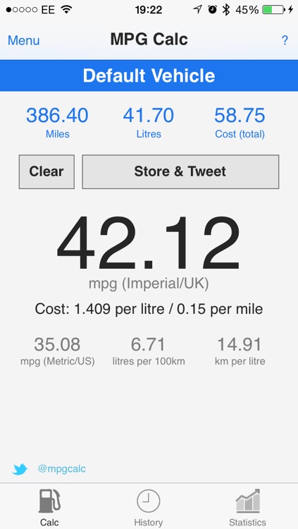 MPG Calc Free