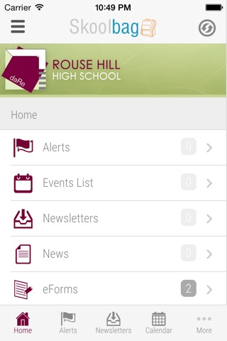 Rouse Hill High School - Skoolbag screenshot 3