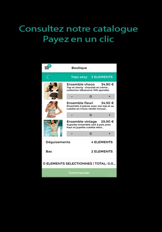 OPARADIS DE LA LINGERIE screenshot 3