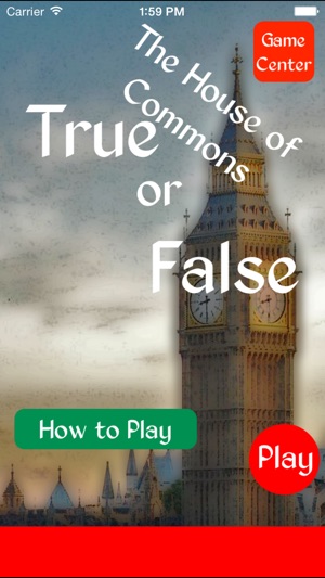 True or False - The House of Commons Trivia Quiz(圖1)-速報App