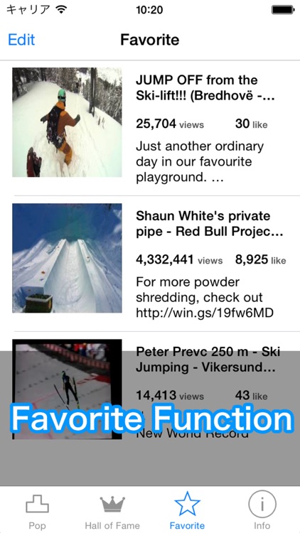 Skiing & Snowboarding Videos screenshot-3