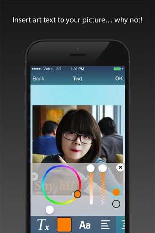 CamPlus for Messenger: nice picture with the powerful image editor and easy to share screenshot 3