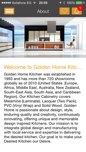 Golden Home Kitchens(圖1)-速報App