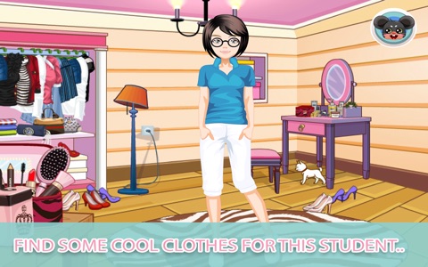 Student Spa - Feel like a superstar in the Spa and Make up salon in this game screenshot 3