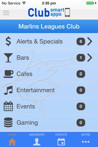 Marlins Leagues Club - CSA screenshot 2