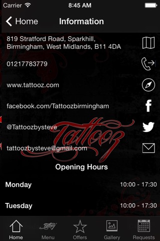 Tattooz Birmingham screenshot 3