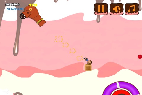Candy Hopper-amazing bounce boy in chocolate world screenshot 2