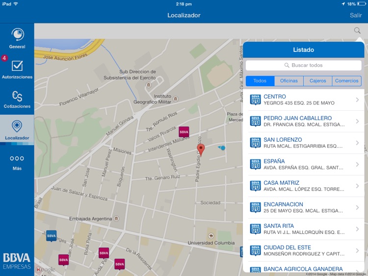 BBVA Empresas | Paraguay para iPad screenshot-4