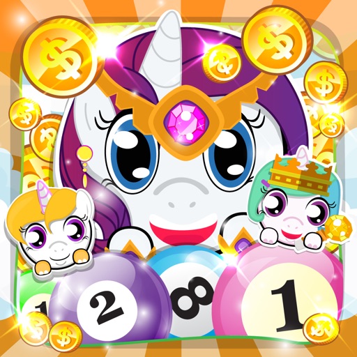 The Magic Rainbow Bingo : “Pony Fat Casino Blast Vegas Edition” icon