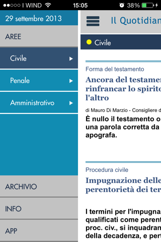 Il Quotidiano Giuridico screenshot 3