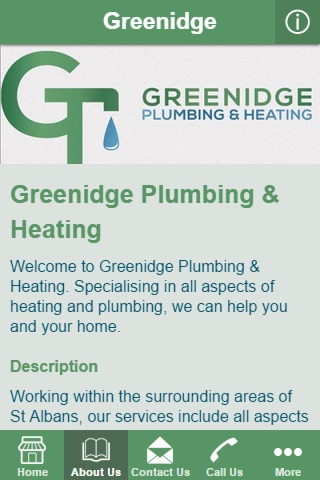 Greenidge Plumbing & Heating screenshot 2