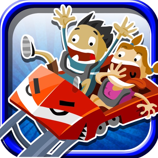 Scary Rollercoaster Theme Park Rush - Tilt Strategy Game Icon