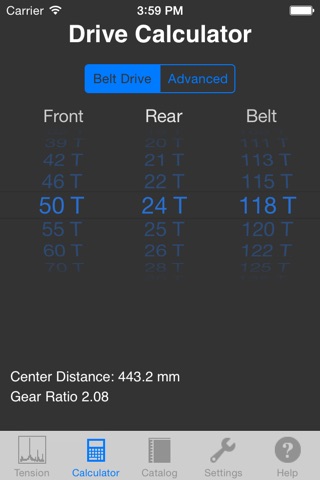 Bicycle Belt Tension Meter screenshot 3