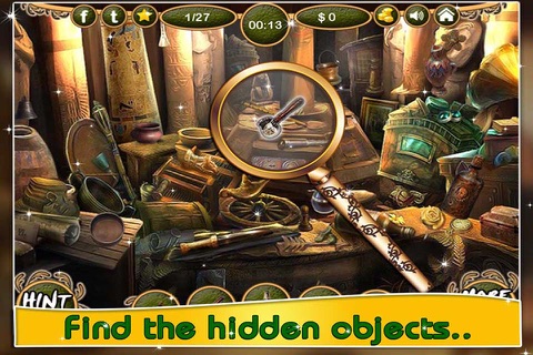 Pharaoh's Secret - Find Hidden Objects screenshot 4