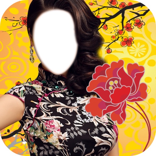 Chinese Dress Photo Fun Montage FREE icon