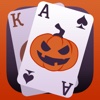 Solitaire Game. Halloween