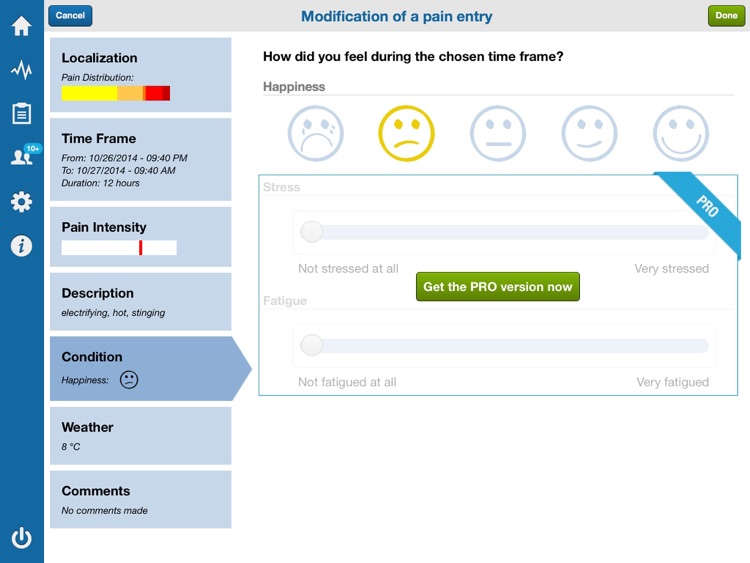 Pain Diary & Community - CatchMyPain screenshot-4