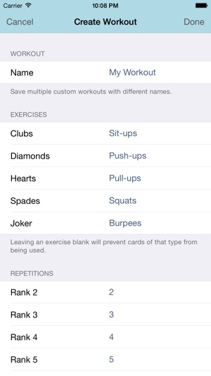 RipDeck - Deck of Cards Workout(圖4)-速報App