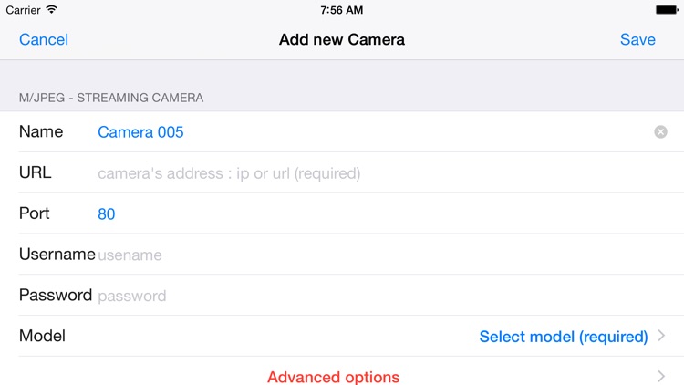 Cam Viewer for Zmodo cameras