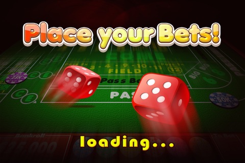 1-2-3 Craps Fun Dice Casino Game Free screenshot 3