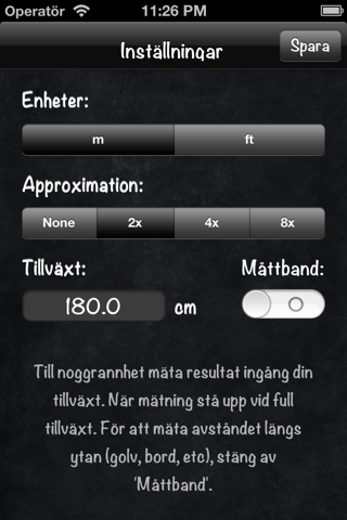 Optical RangeFinder - easy way to measure distance screenshot 2