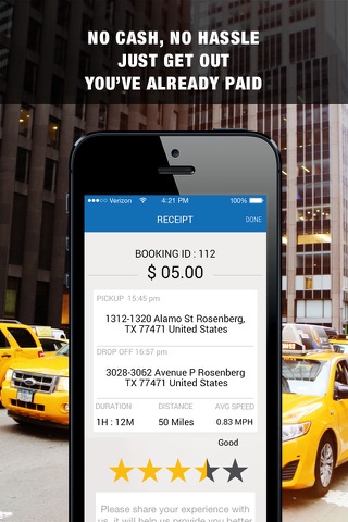 PocketCab Passenger screenshot 4