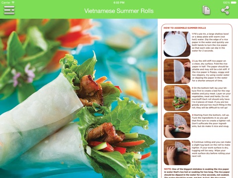 Kitchen Recipes - Step by Step Cookbook for iPad screenshot 4