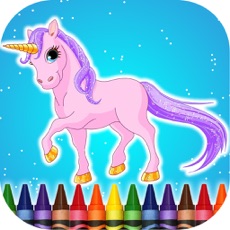 Activities of Coloring Book Little Pony