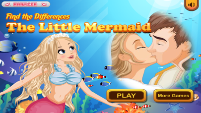 How to cancel & delete Little Mermaid - Find the differences game for kids from iphone & ipad 1