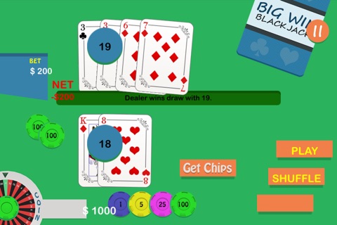 Big Win BlackJack Blast Pro - Live card betting gamble game screenshot 2