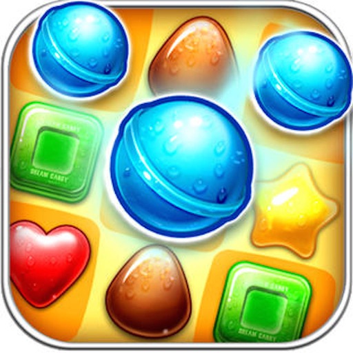 Candy Jelly Smash - 3 match puzzle splash game Icon