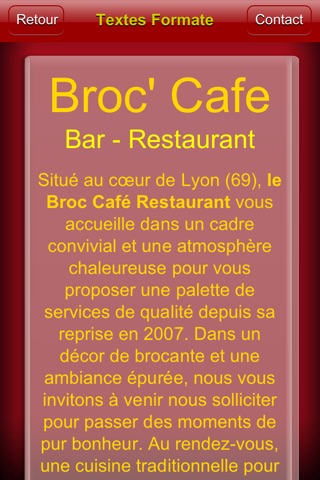 Broc' Cafe screenshot 4