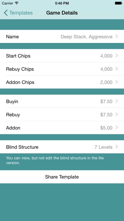 Poker Blind Timer Lite screenshot-4
