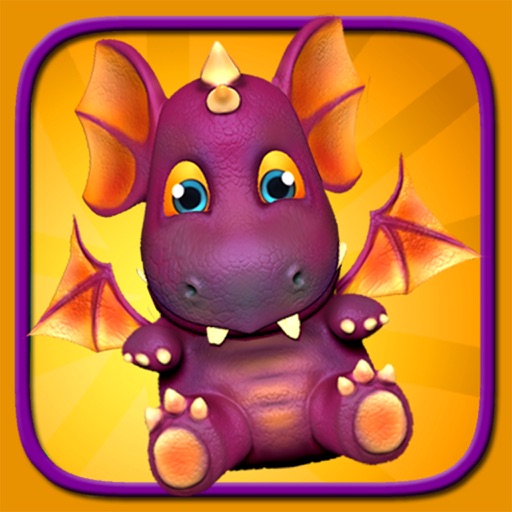 Little dragon - pet care - a cutie virtual animal Icon