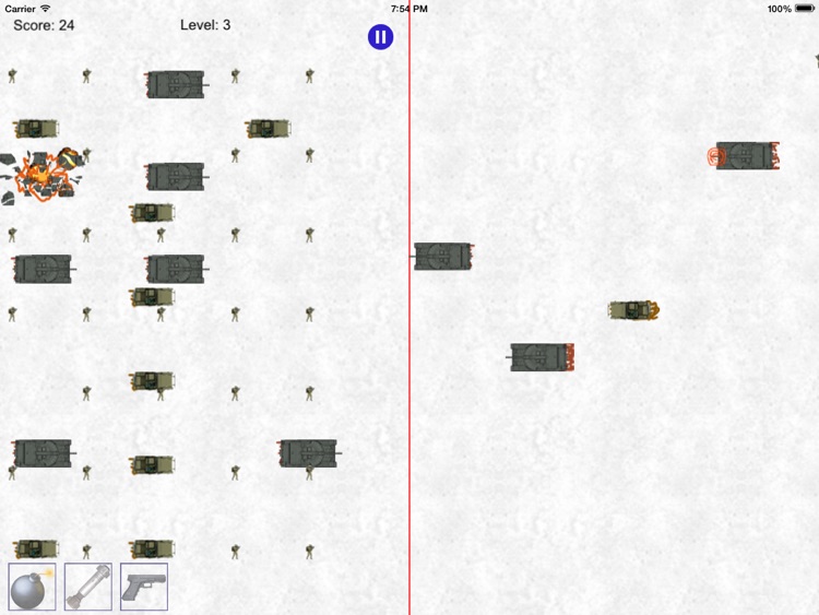 Tank battle ZH screenshot-4