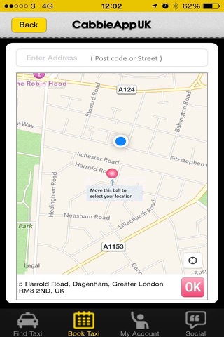 CabbieAppUK (Passenger's free booking App) screenshot 3