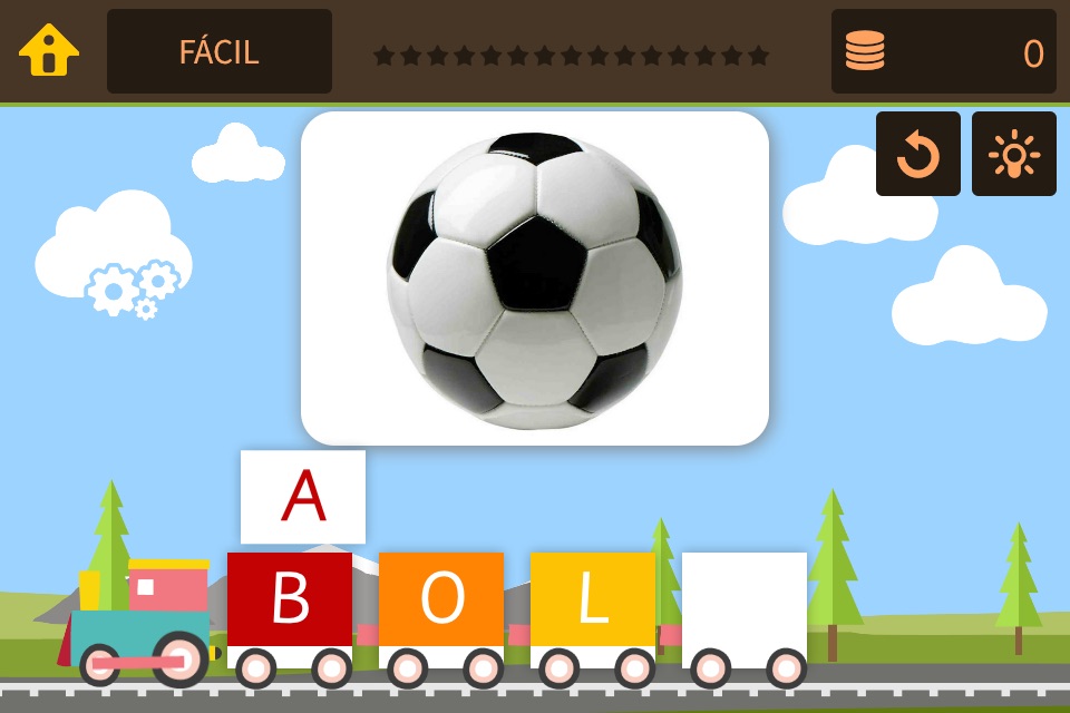 Tren de palabras – Juegos de spelling bee y puzzle busca la palabra para niños screenshot 3