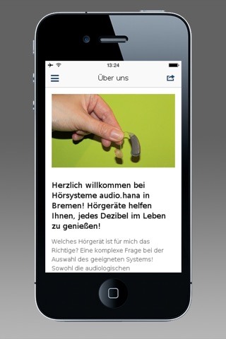 audio.hansa Hörsysteme screenshot 2