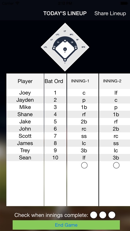 Lineup Buddy screenshot-3