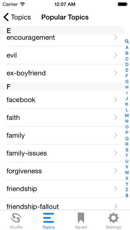 Status Shuffle for Facebook